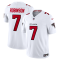 Atlanta Falcons Bijan Robinson White Vapor F.U.S.E. Stitched Limited Jersey product image 1, provided for visual reference
