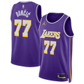 Los Angeles Lakers Statement Edition Swingman Jersey - Purple - Luka Doncic product image 1, provided for visual reference