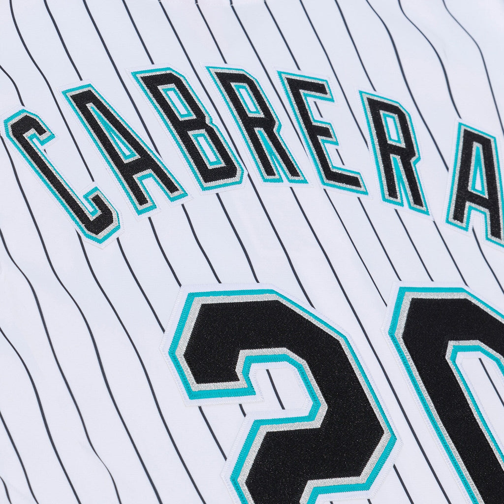 Florida Marlins Miguel Cabrera White 2003 Cooperstown Collection Authentic Jersey product image 12, provided for visual