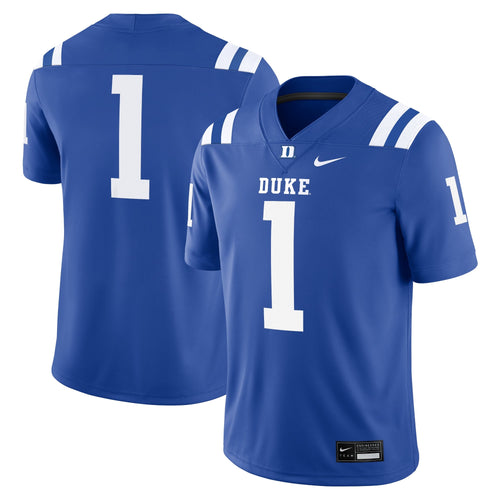 #1 Duke Blue Devils Game Jersey - Royal product image 2, provided for visual reference and product detail review