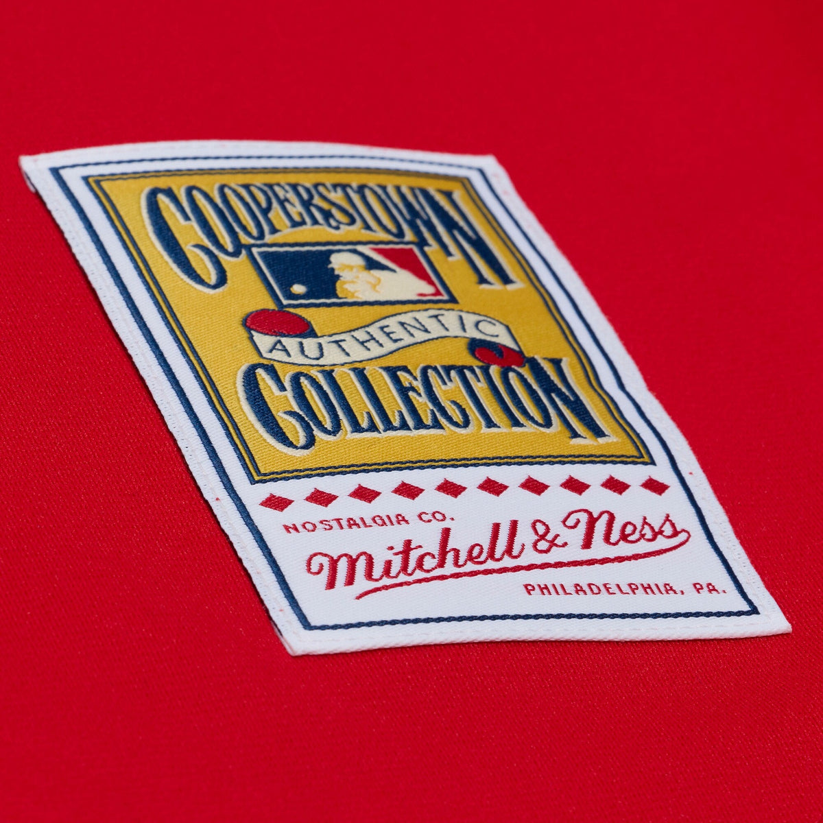 Atlanta Braves Chipper Jones Red 2006 Cooperstown Collection Authentic Jersey product image 6, provided for visual reference