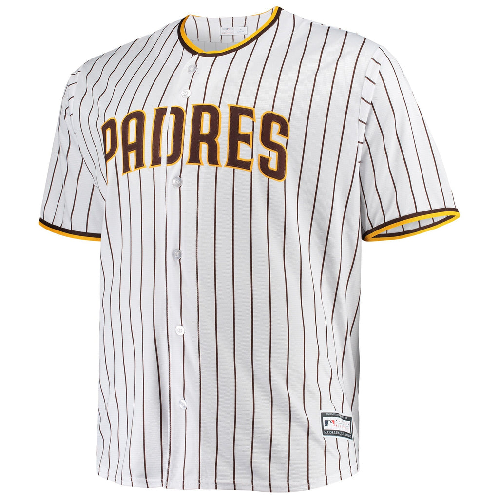 San Diego Padres Fernando Tatis Jr. White Big & Tall Replica Player Jersey product image 3, provided for visual reference