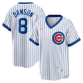 Chicago Cubs Andre Dawson White Home Cooperstown Collection Player Jersey product image 1, provided for visual reference and