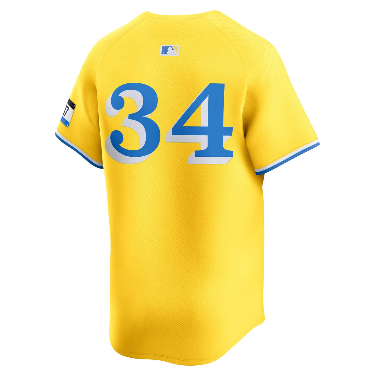 Boston Red Sox David Ortiz Gold City Connect Retired Player Jersey product image 4, provided for visual reference and