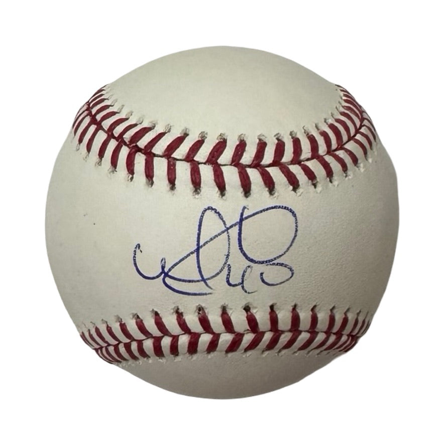 Willson Contreras Autographed Chicago Cubs OMLB JSA product image 1, provided for visual reference and product detail review