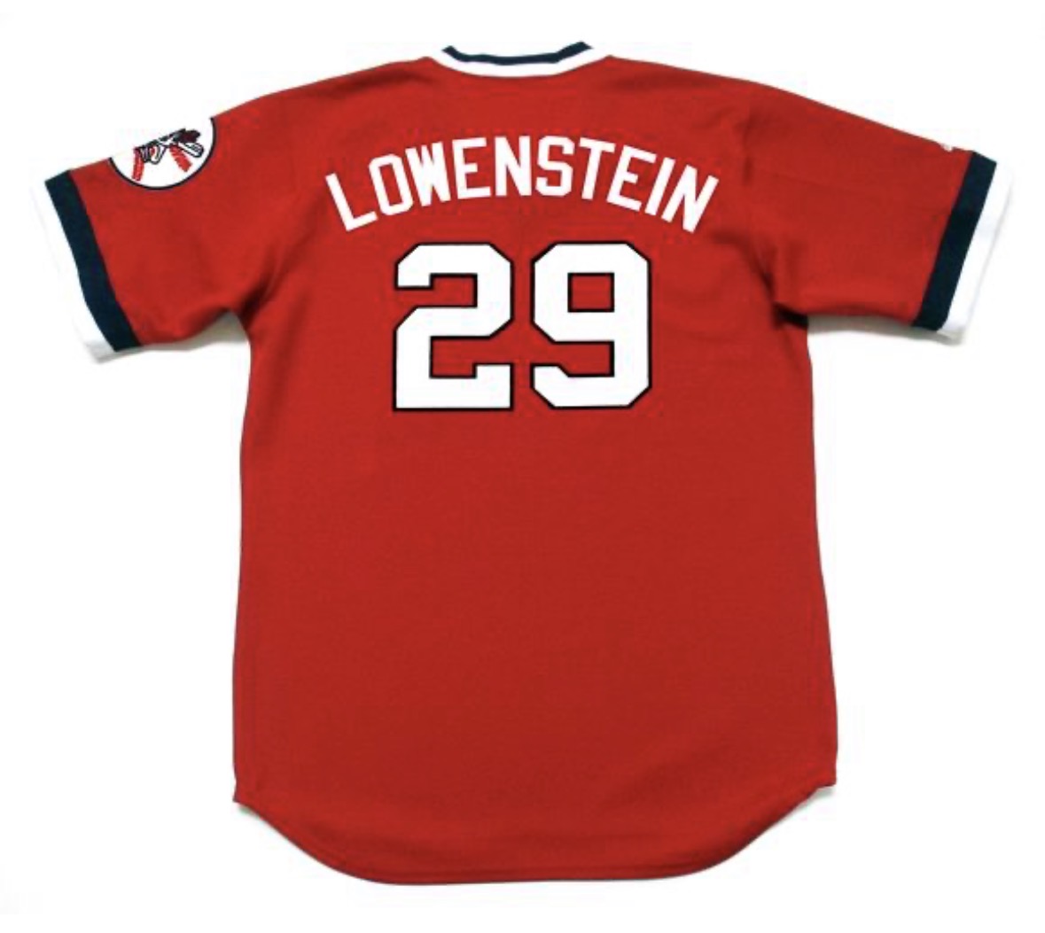 John Lowenstein Cleveland Indians Official MLB Majestic product image 1