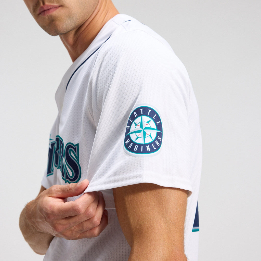Seattle Mariners Cal Raleigh White Home Limited Player Jersey product image 9, provided for visual reference and product
