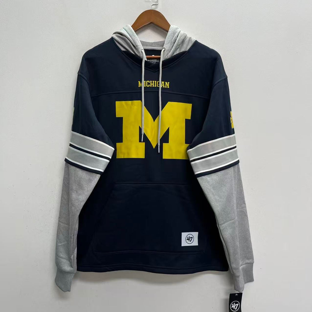Michigan Wolverines Official NCAA 47 brand hoodie product image 1