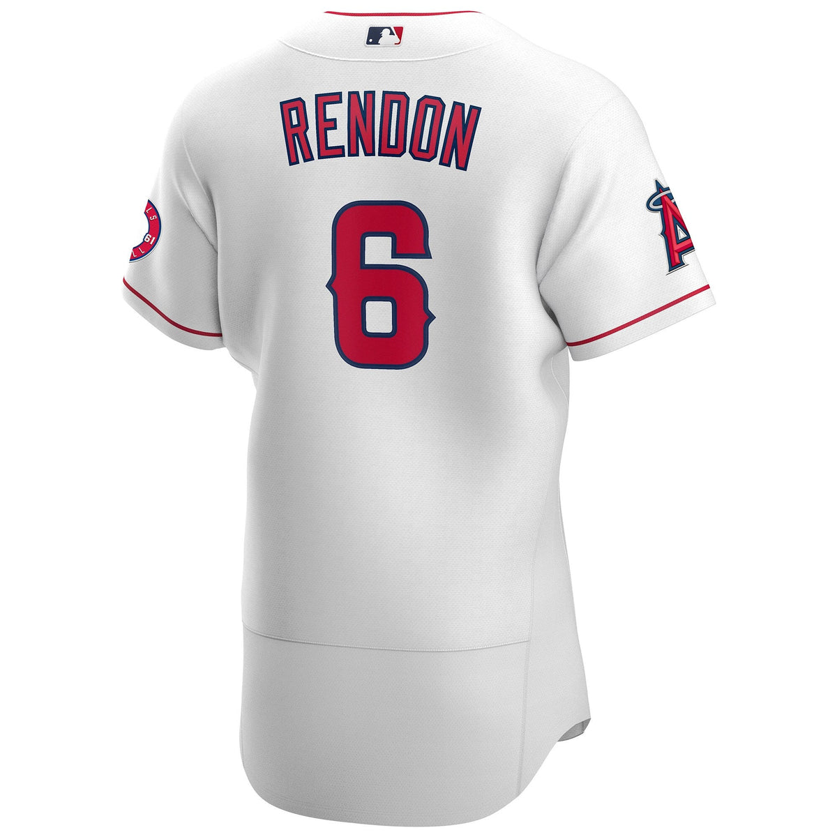 Los Angeles Angels Anthony Rendon White Authentic Player Jersey product image 4, provided for visual reference and product