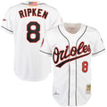Baltimore Orioles Cal Ripken White Home Authentic Jersey product image 1, provided for visual reference and product detail