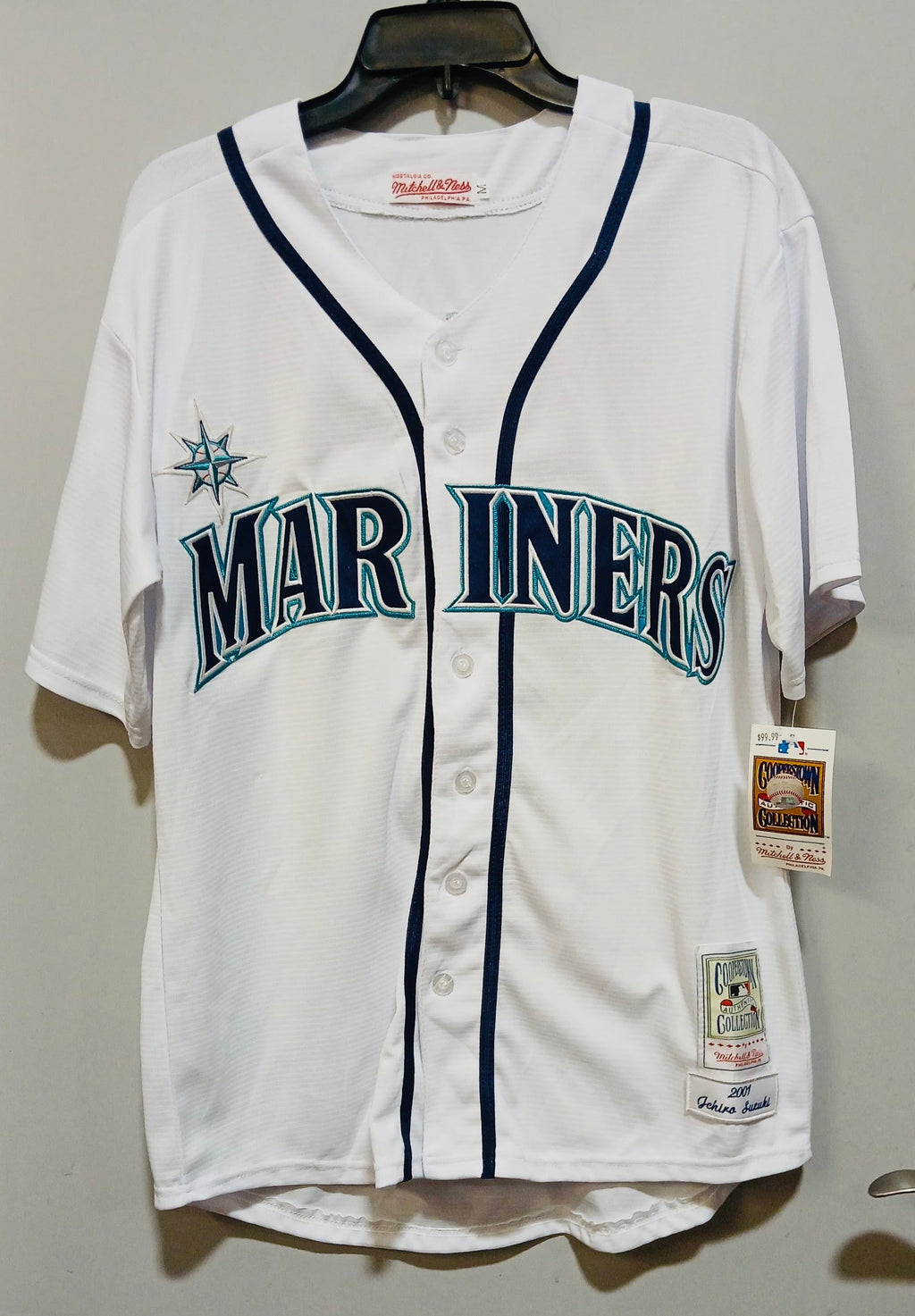 Ichiro Suzuki Seattle Mariners Official MLB Jersey Mitchell product image 2