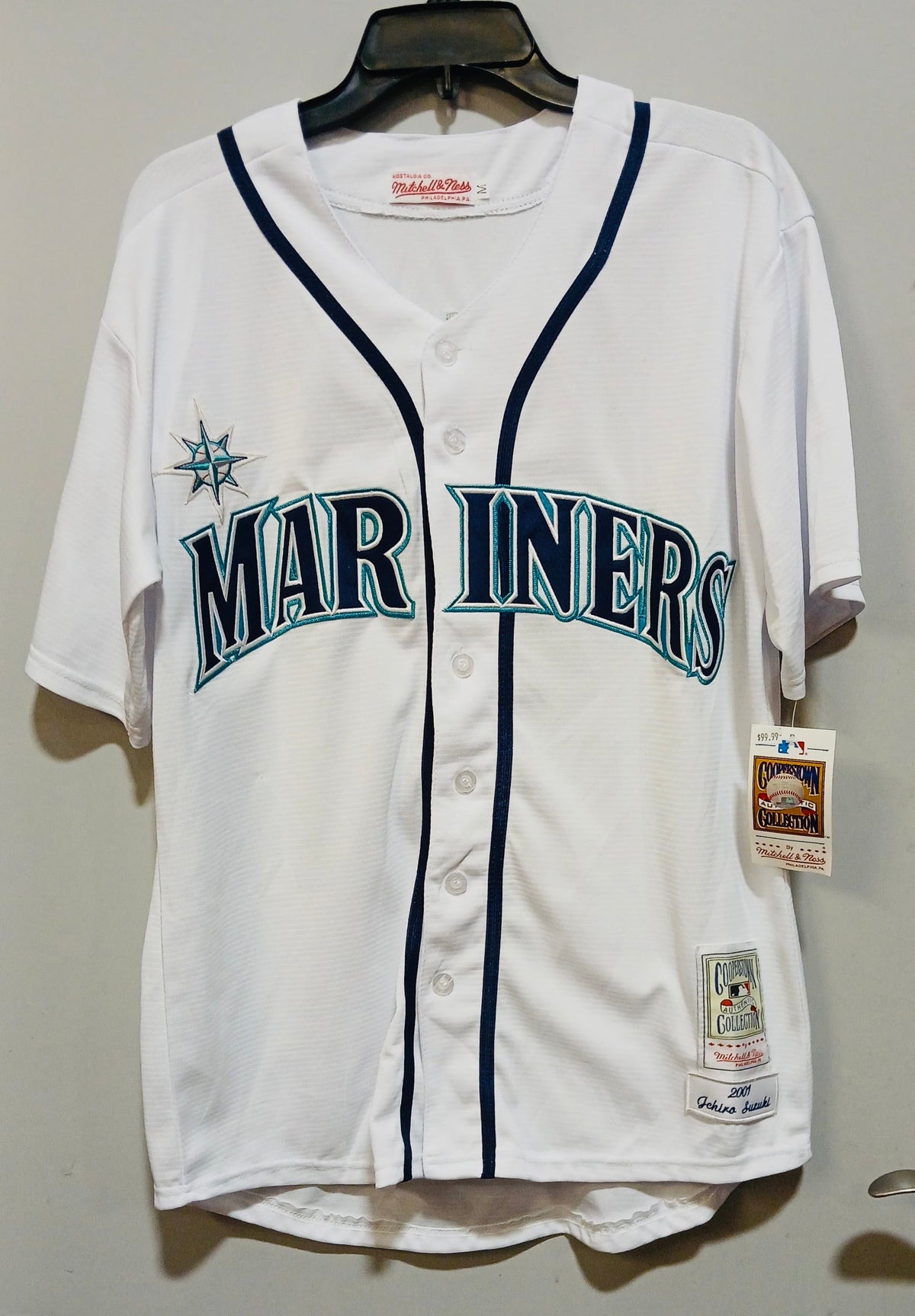Ichiro Suzuki Seattle Mariners Official MLB Jersey Mitchell product image 2