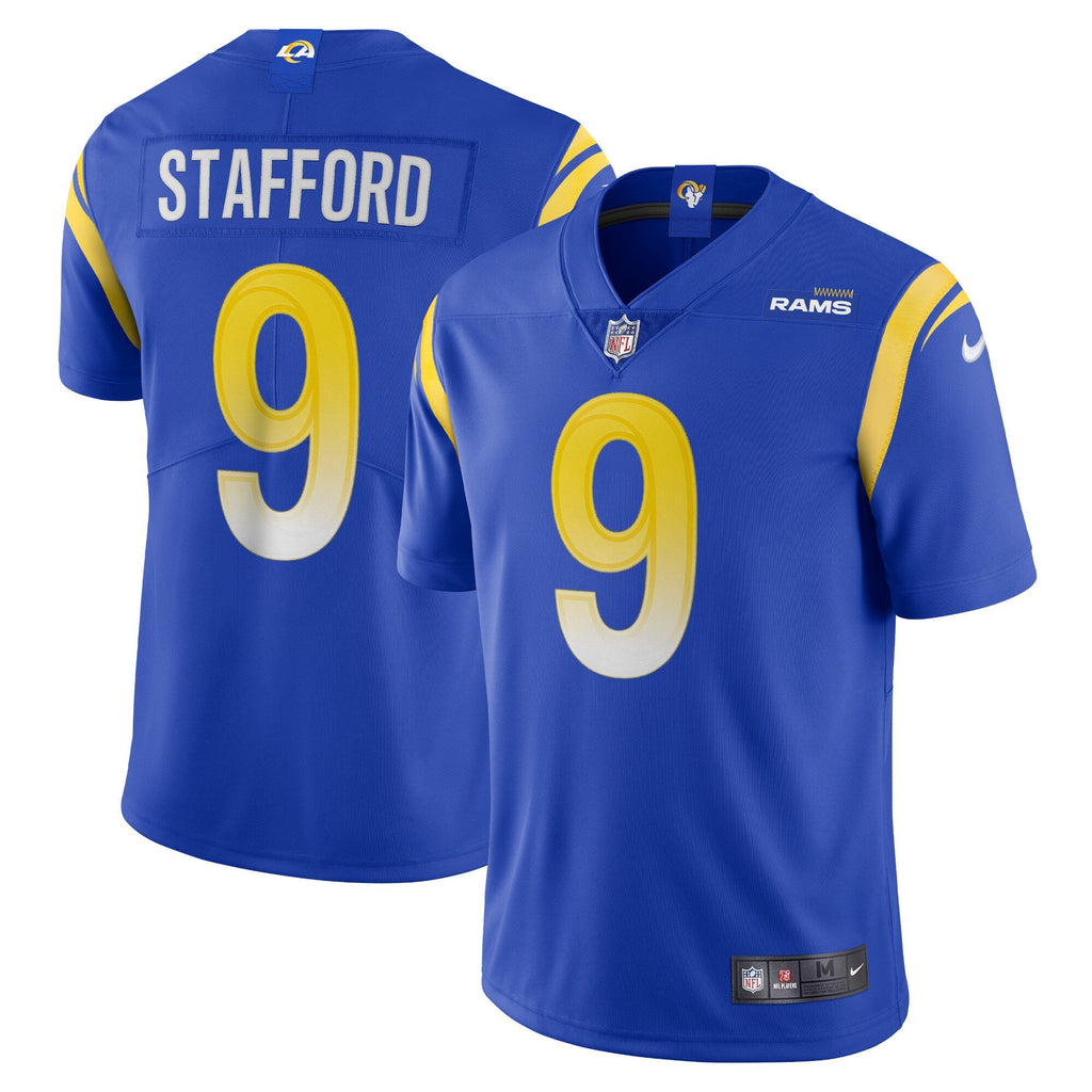Los Angeles Rams Matthew Stafford Royal Vapor Limited Jersey product image 2, provided for visual reference and product