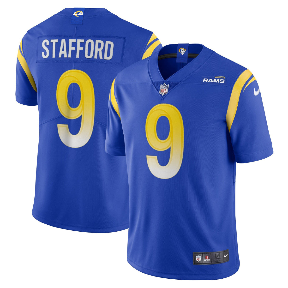 Los Angeles Rams Matthew Stafford Royal Vapor Limited Jersey product image 2, provided for visual reference and product