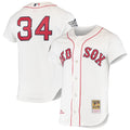 Boston Red Sox David Ortiz White 2004 Cooperstown Collection Home Authentic Jersey product image 1, provided for visual