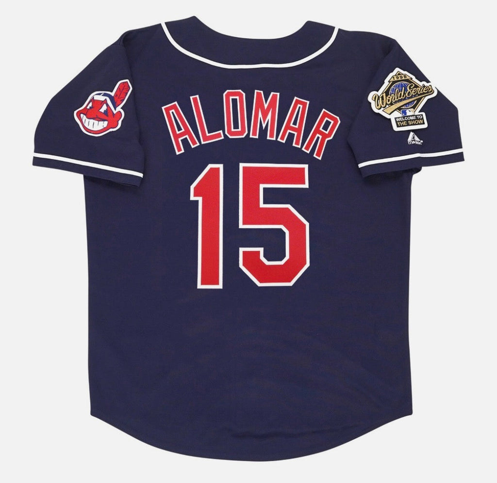 Sandy Alomar Cleveland Indians 1995 World Series Official product image 1