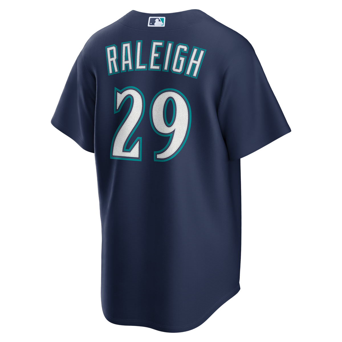 Seattle Mariners Cal Raleigh Navy Road Replica Jersey product image 4, provided for visual reference and product detail