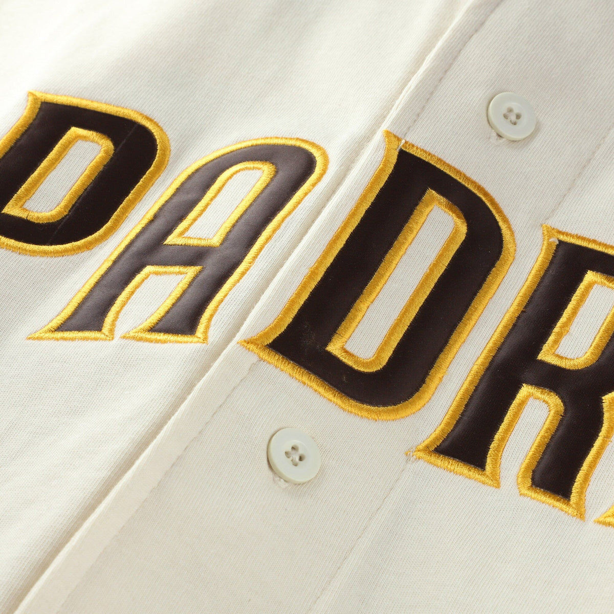 San Diego Padres Cream/Brown Big & Tall Two-Color Fashion Jersey product image 5, provided for visual reference and product