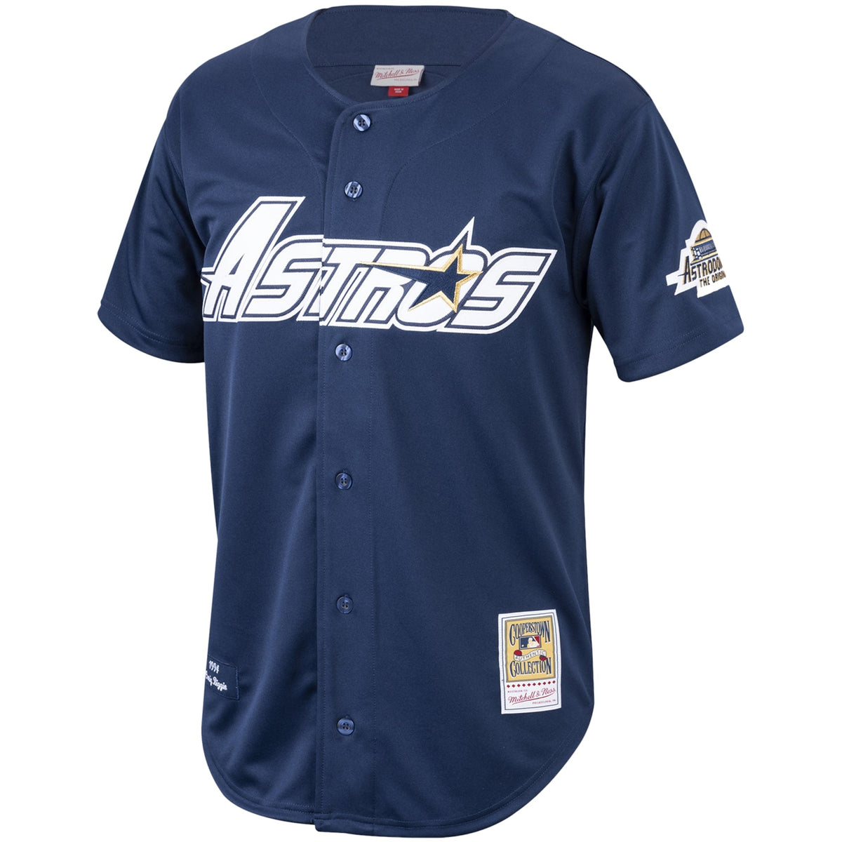 Houston Astros Craig Biggio Navy Cooperstown Collection 1994 Authentic Jersey product image 3, provided for visual reference