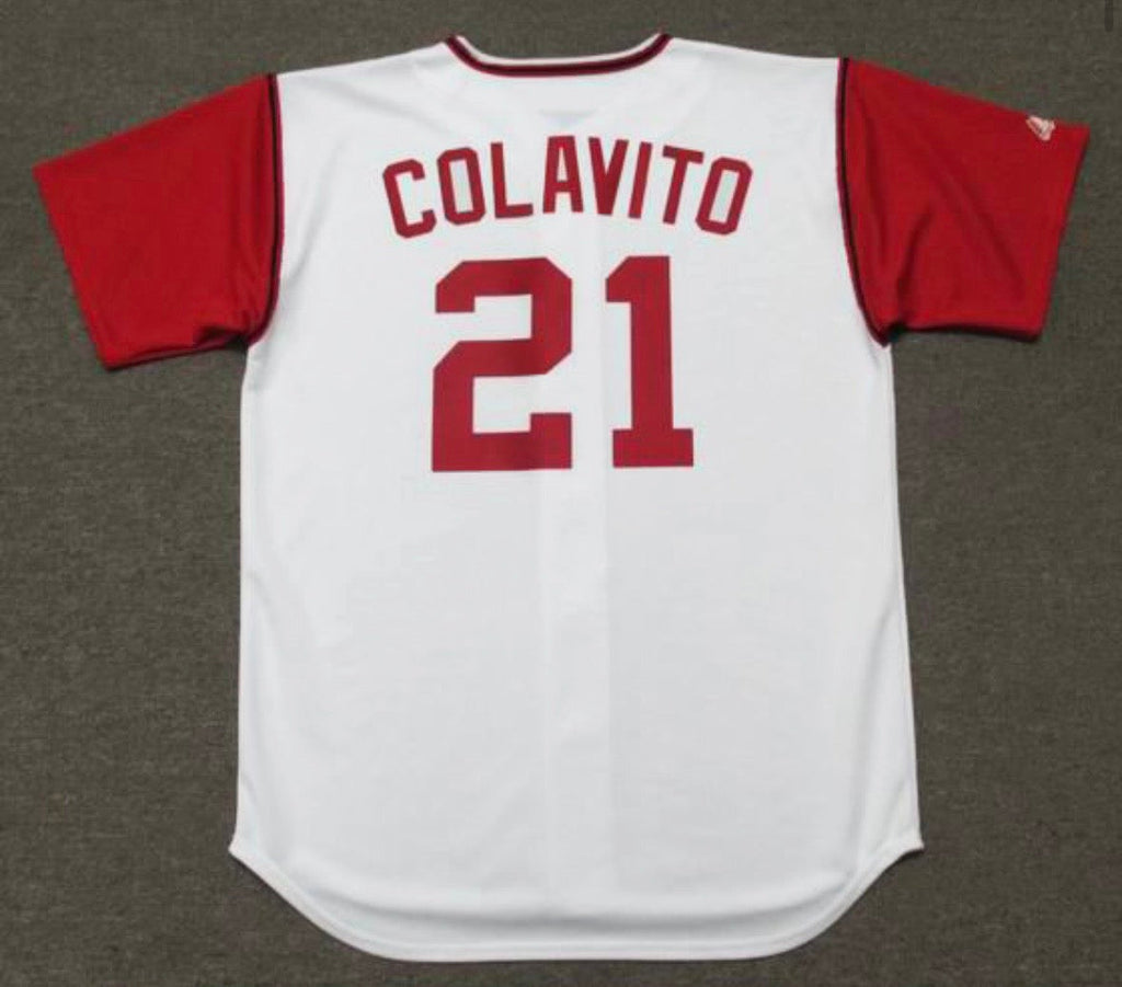 Rocky Colavito Cleveland Indians Official MLB Majestic product image 1