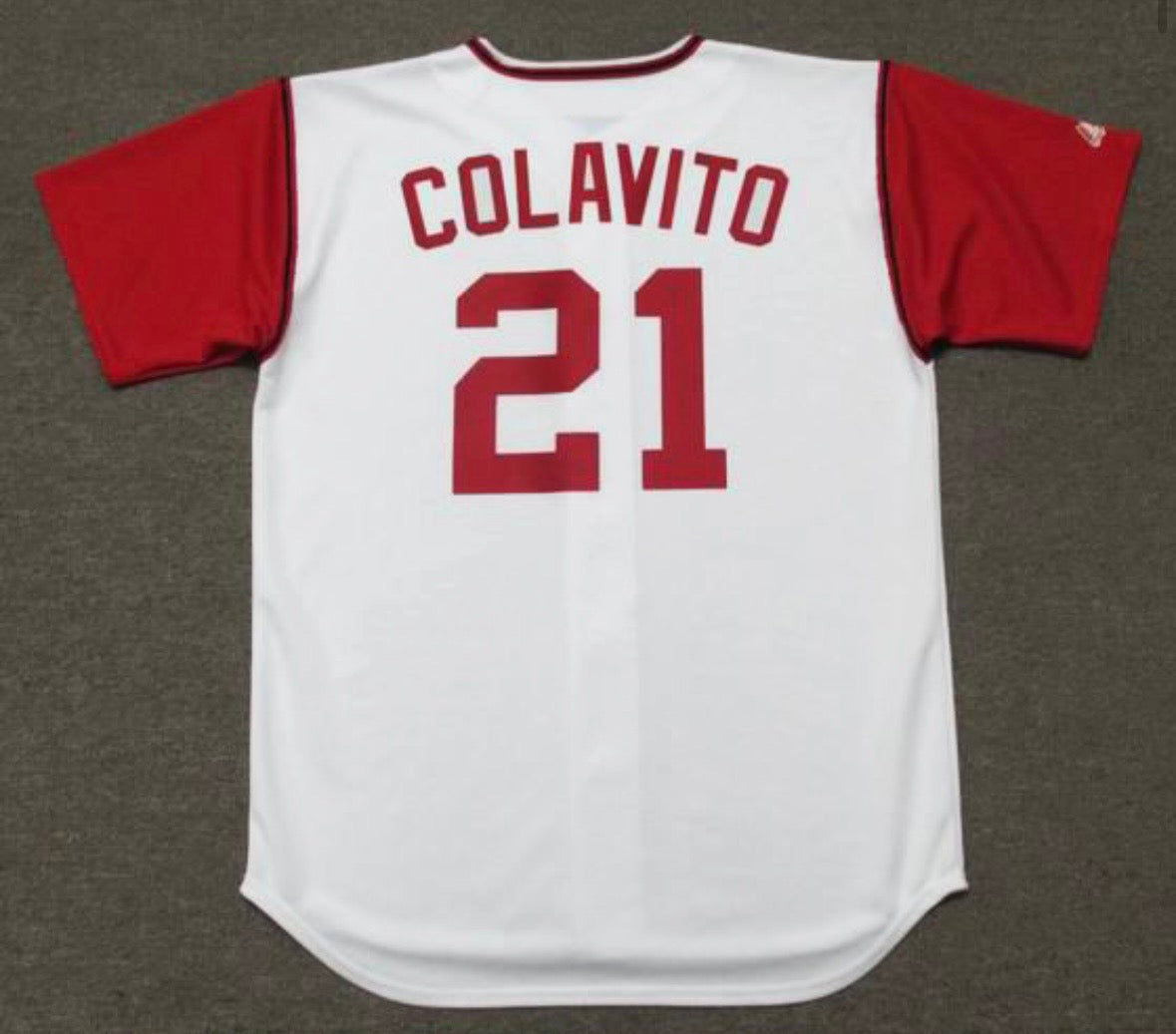 Rocky Colavito Cleveland Indians Official MLB Majestic product image 1