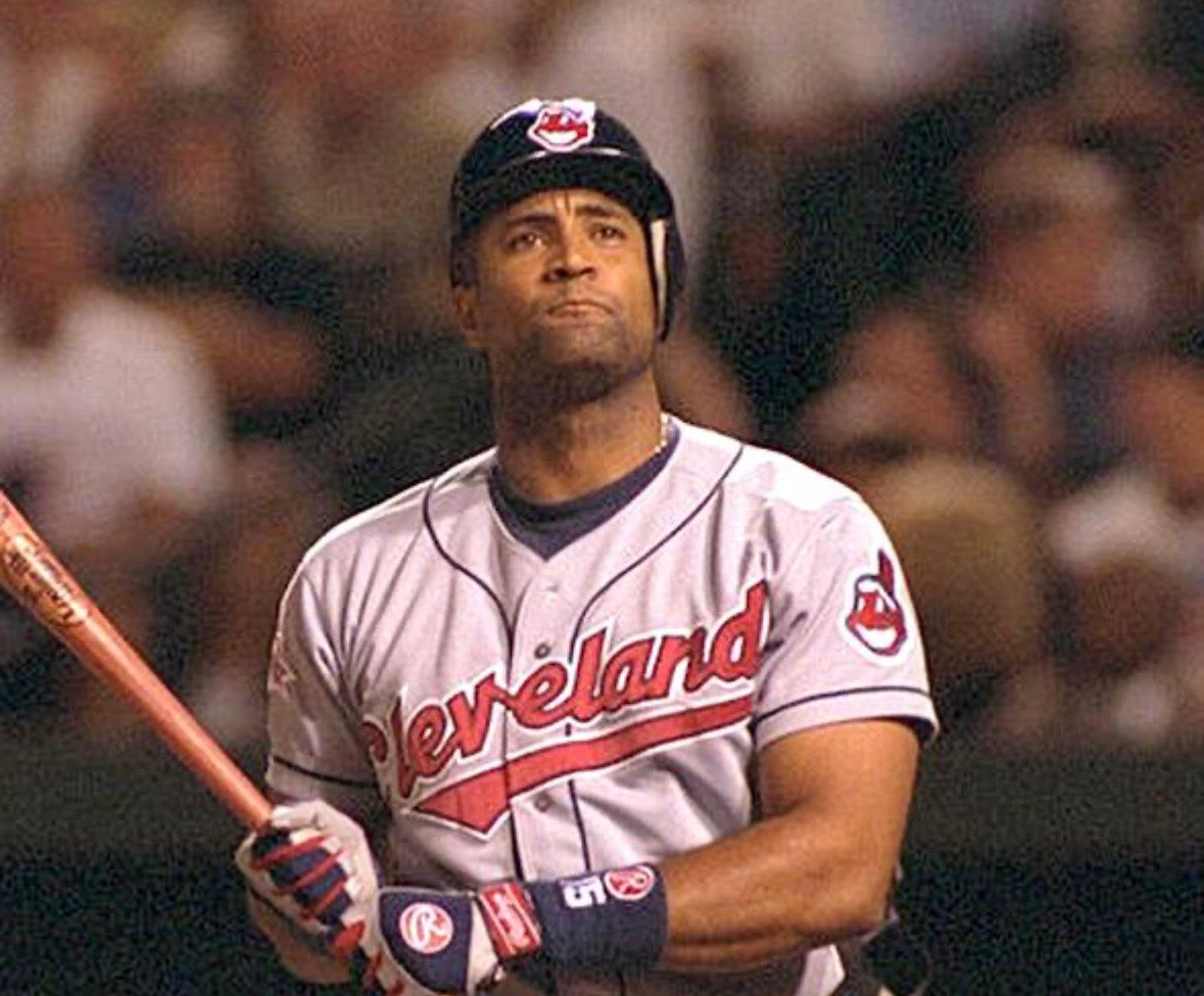 Sandy Alomar Cleveland Indians Official MLB Majestic Jersey product image 4