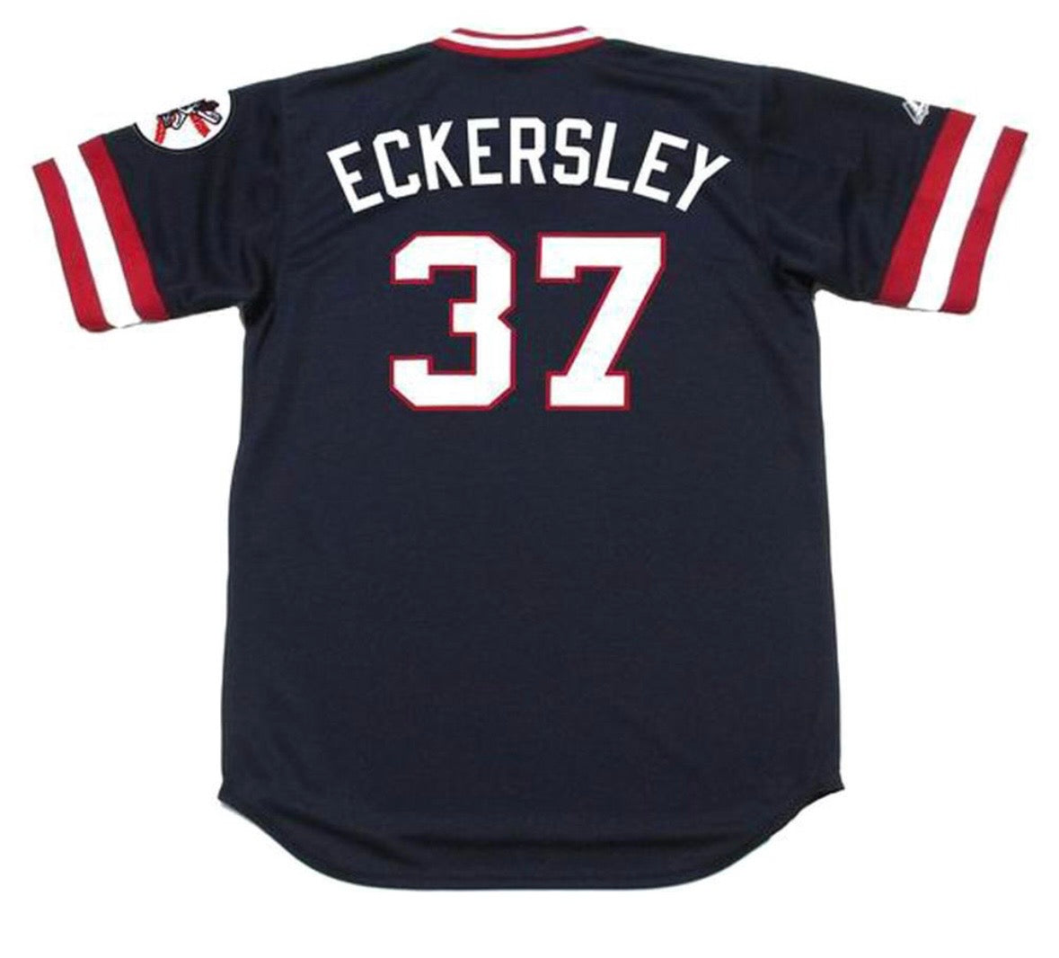 Dennis Eckersley 1977 Cleveland Indians Official MLB product image 1