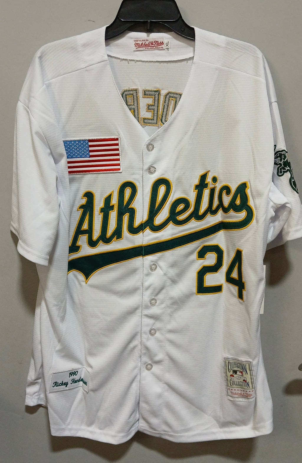 Rickey Henderson 1990 Oakland A’s Athletics Official MLB product image 2