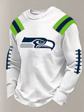 Seattle Seahawks official NFL long sleeve thermal shirt product image 1
