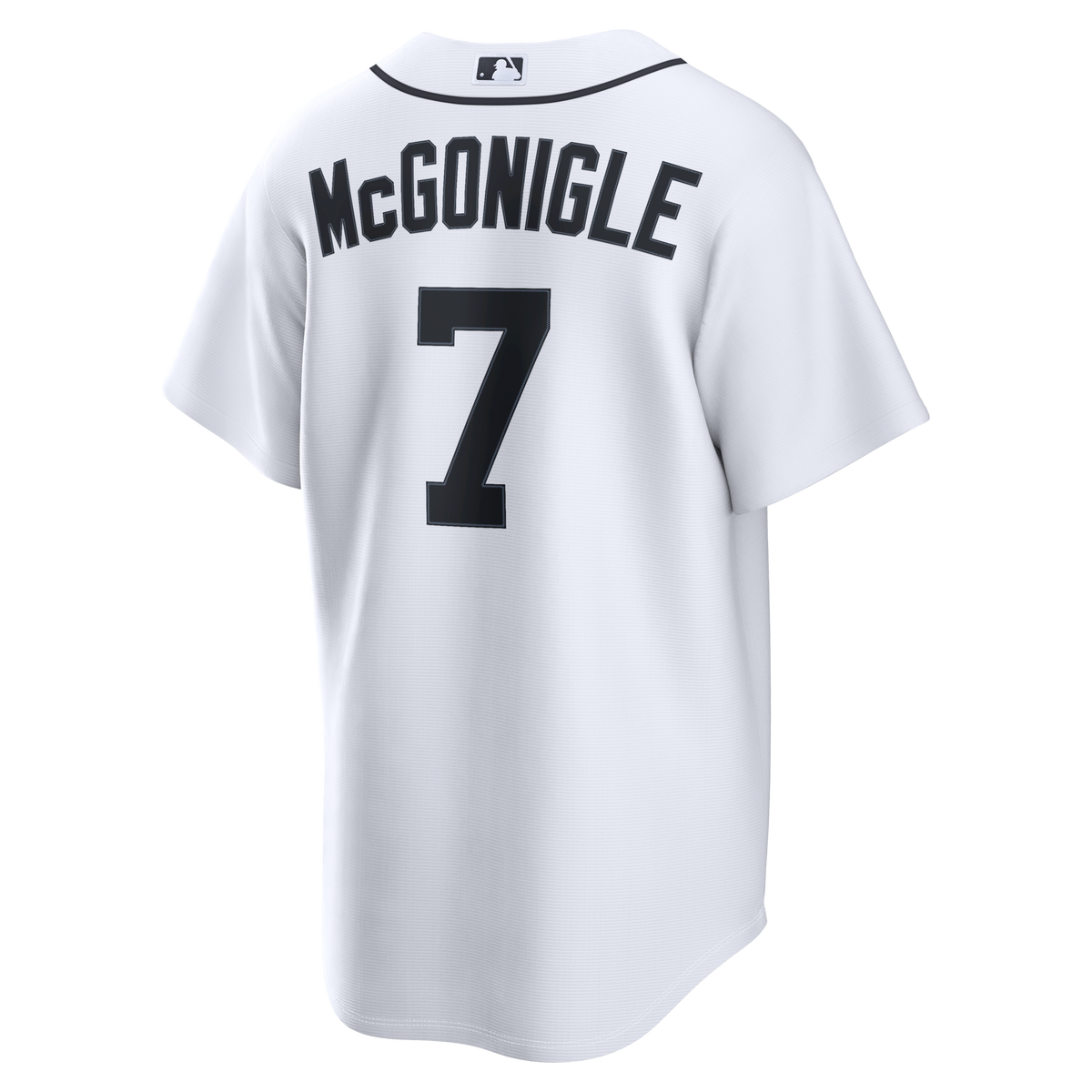Detroit Tigers Kevin McGonigle White Home Replica Jersey product image 6, provided for visual reference and product detail