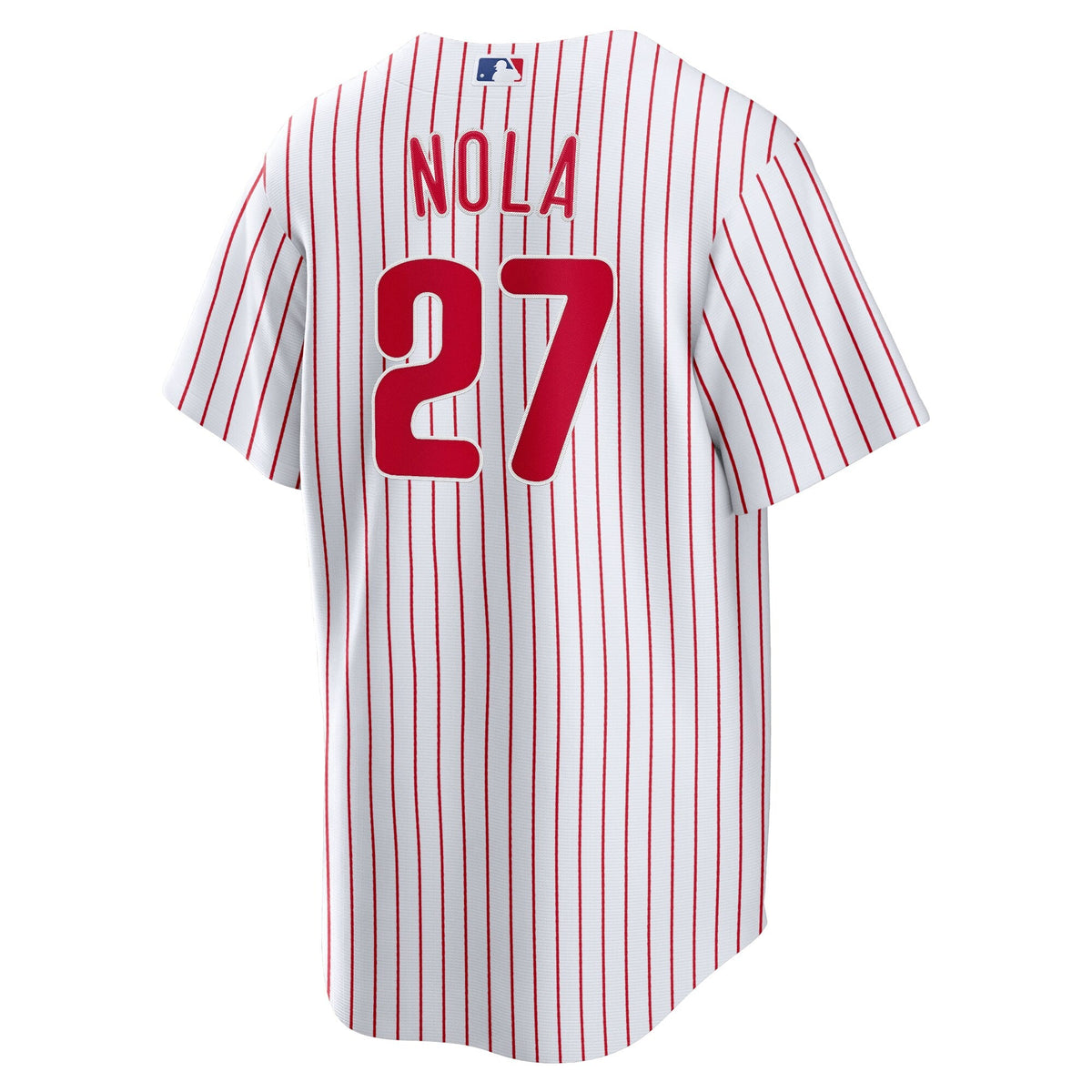 Philadelphia Phillies Aaron Nola White Home Replica Player Name Jersey product image 4, provided for visual reference and