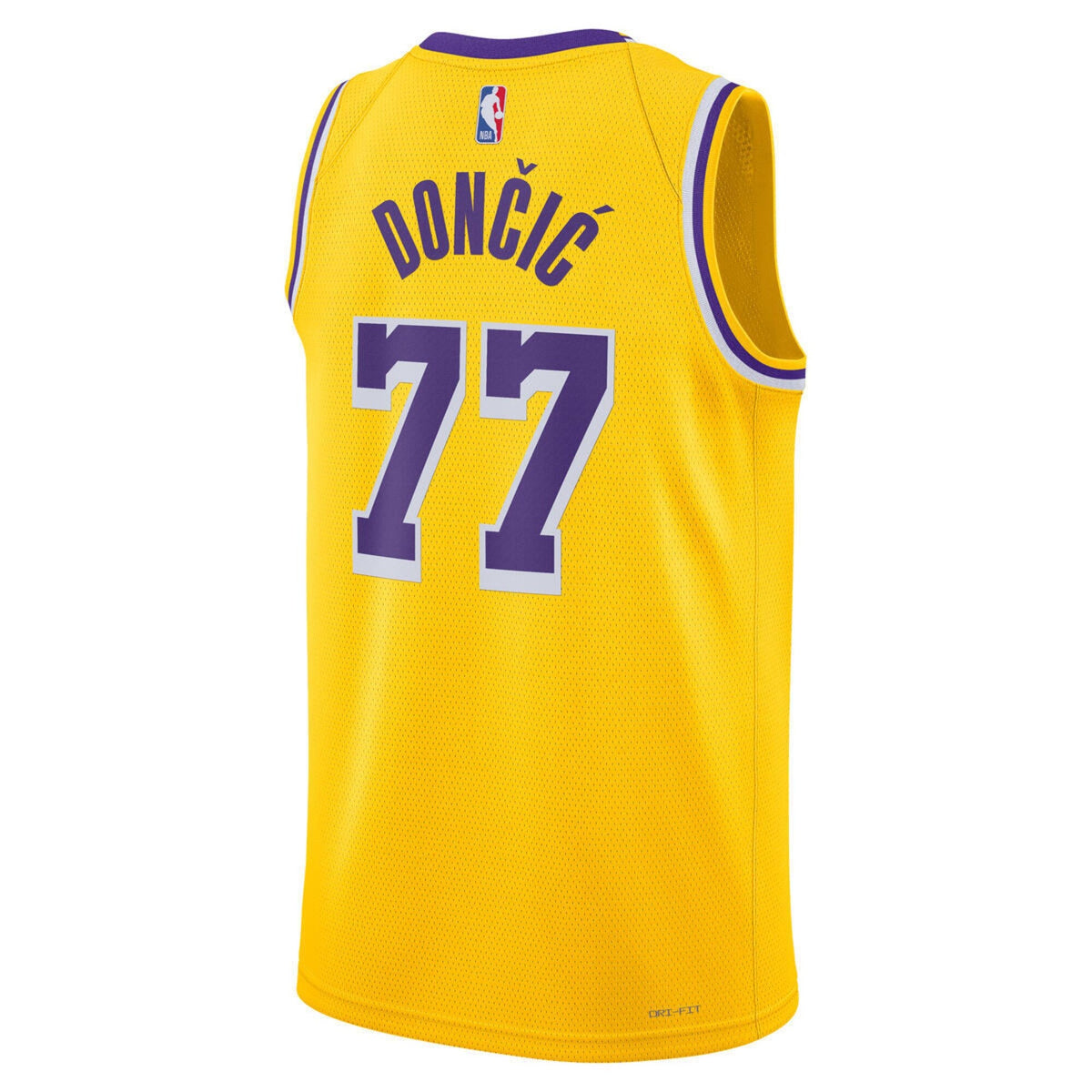 Los Angeles Lakers Icon Swingman Jersey - Luka Doncic product image 4, provided for visual reference and product detail
