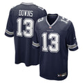 Dallas Cowboys Caleb Downs Navy 2026 NFL Draft First Round Pick No. 11 Team Game Jersey product image 1, provided for visual