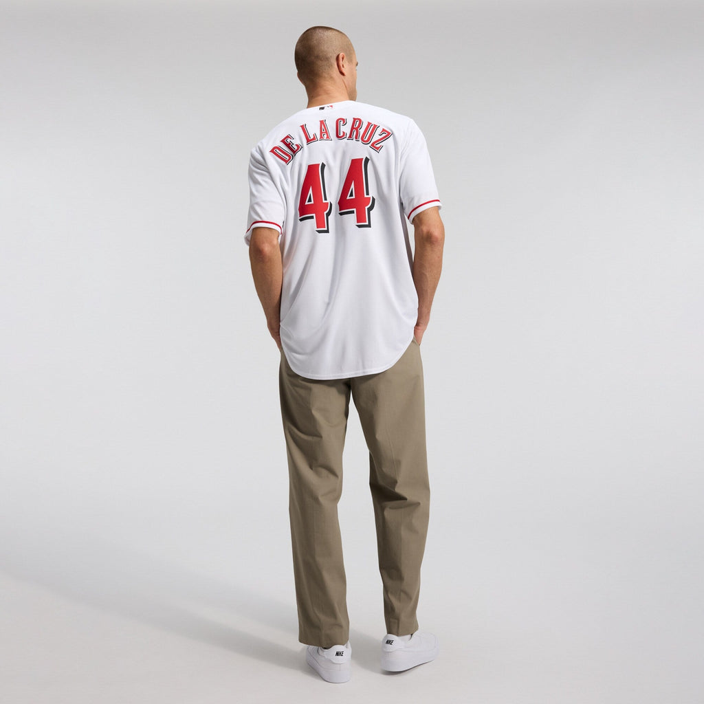 Cincinnati Reds Elly De La Cruz White Alternate 2 Replica Jersey product image 6, provided for visual reference and product
