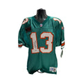 Dan Marino Autographed Miami Dolphins Teal Wilson NFL Jersey Upper Deck COA LOA product image 1, provided for visual
