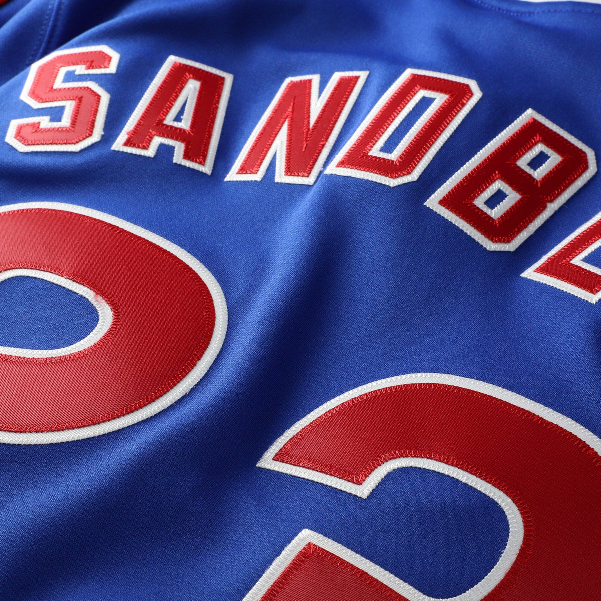 Chicago Cubs 1984 Ryne Sandberg Throwback Royal Authentic Jersey product image 6, provided for visual reference and product