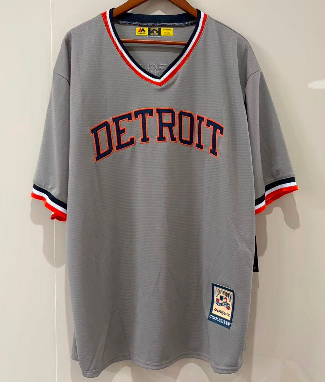 Mark Fidrych Detroit Tigers Official MLB Majestic Jersey product image 2
