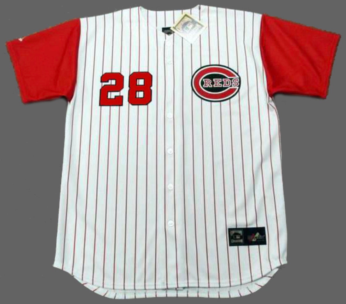 Vada Pinson Cincinnati Reds Official MLB Majestic Jersey product image 2