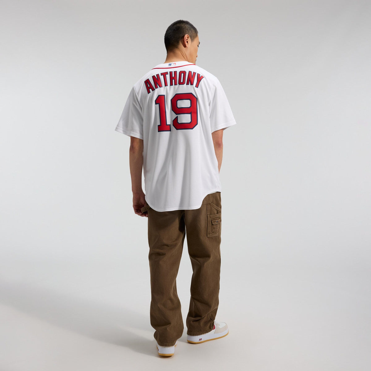 Boston Red Sox Roman Anthony White Home Replica Jersey product image 6, provided for visual reference and product detail