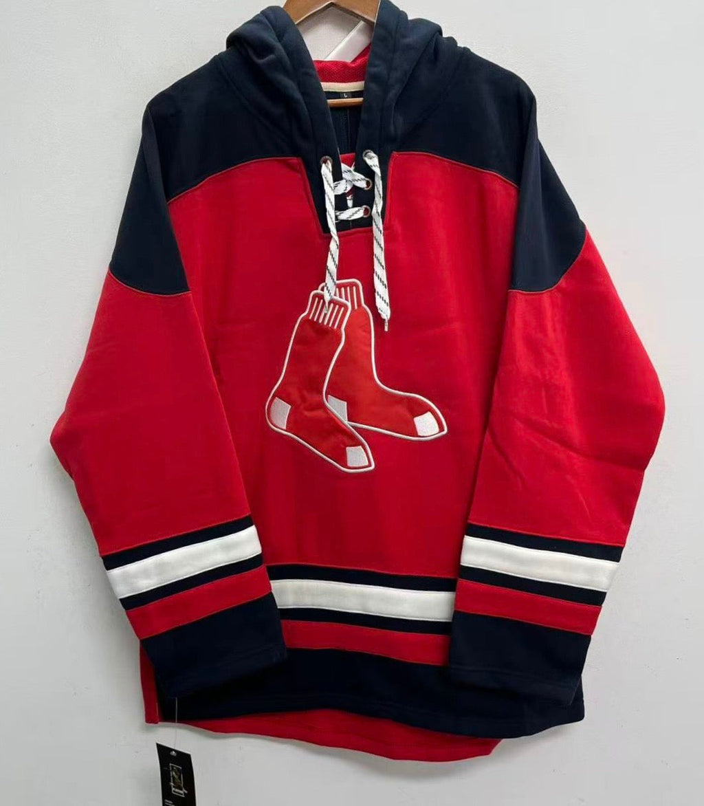 Boston Red Sox Official MLB hockey style hoodie product image 1