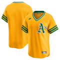 Athletics Gold Cooperstown Collection Limited Jersey product image 1, provided for visual reference and product detail review