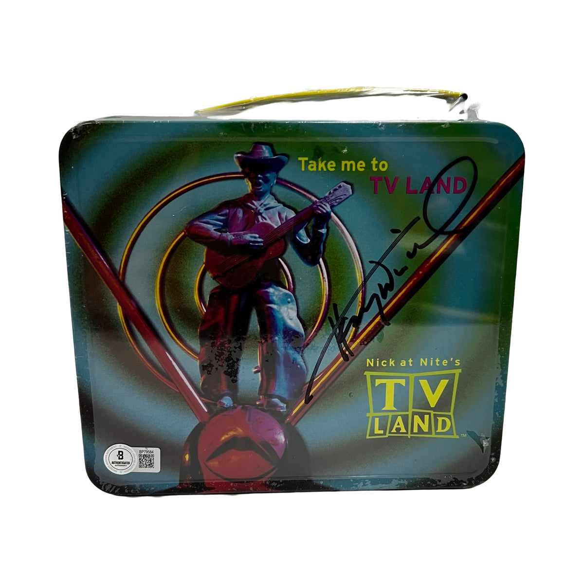 Henry Winkler Autographed TV Land Lunch Box From Personal Collection Beckett product image 1, provided for visual reference