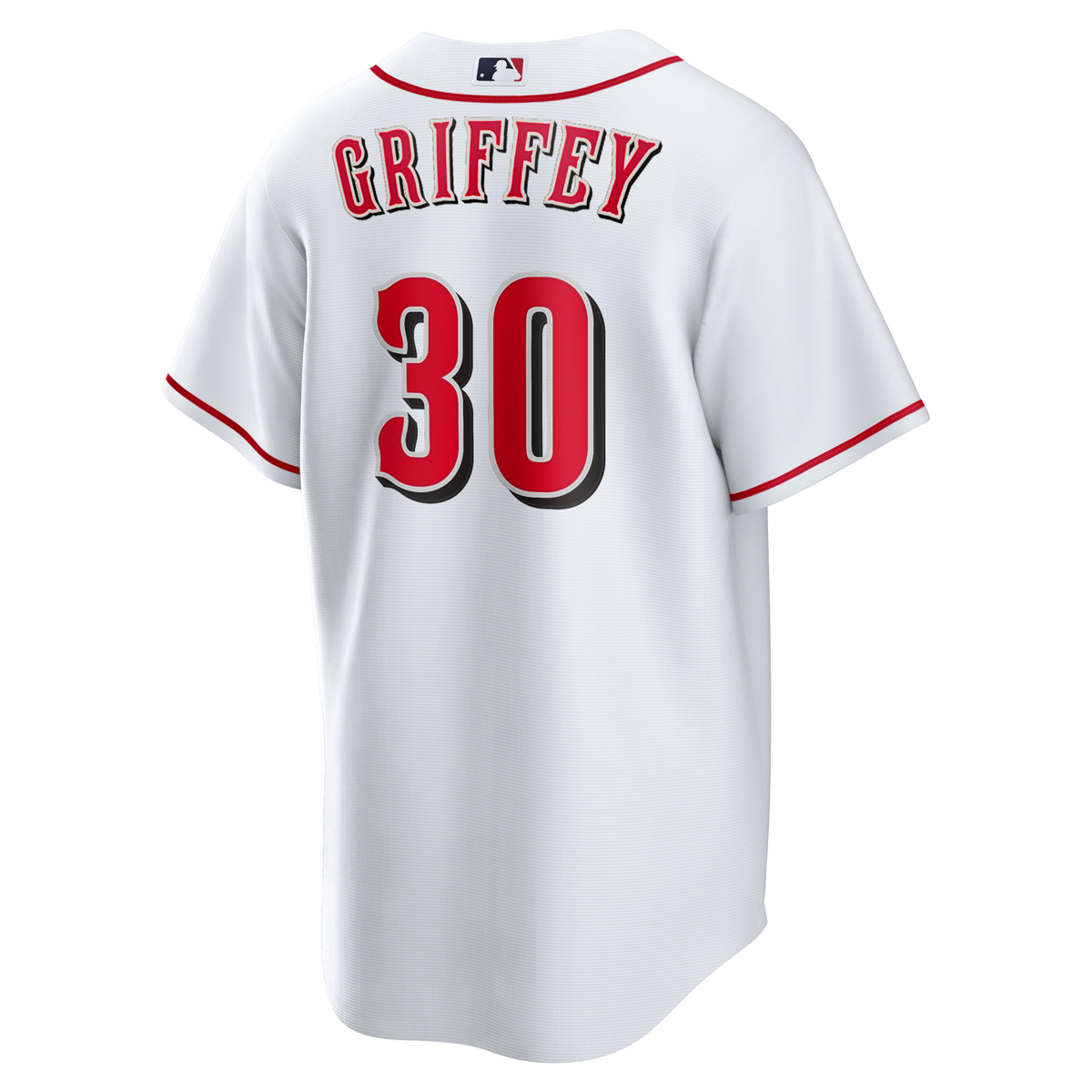 Cincinnati Reds Ken Griffey Jr. White Home Retired Player Replica Jersey product image 4, provided for visual reference and