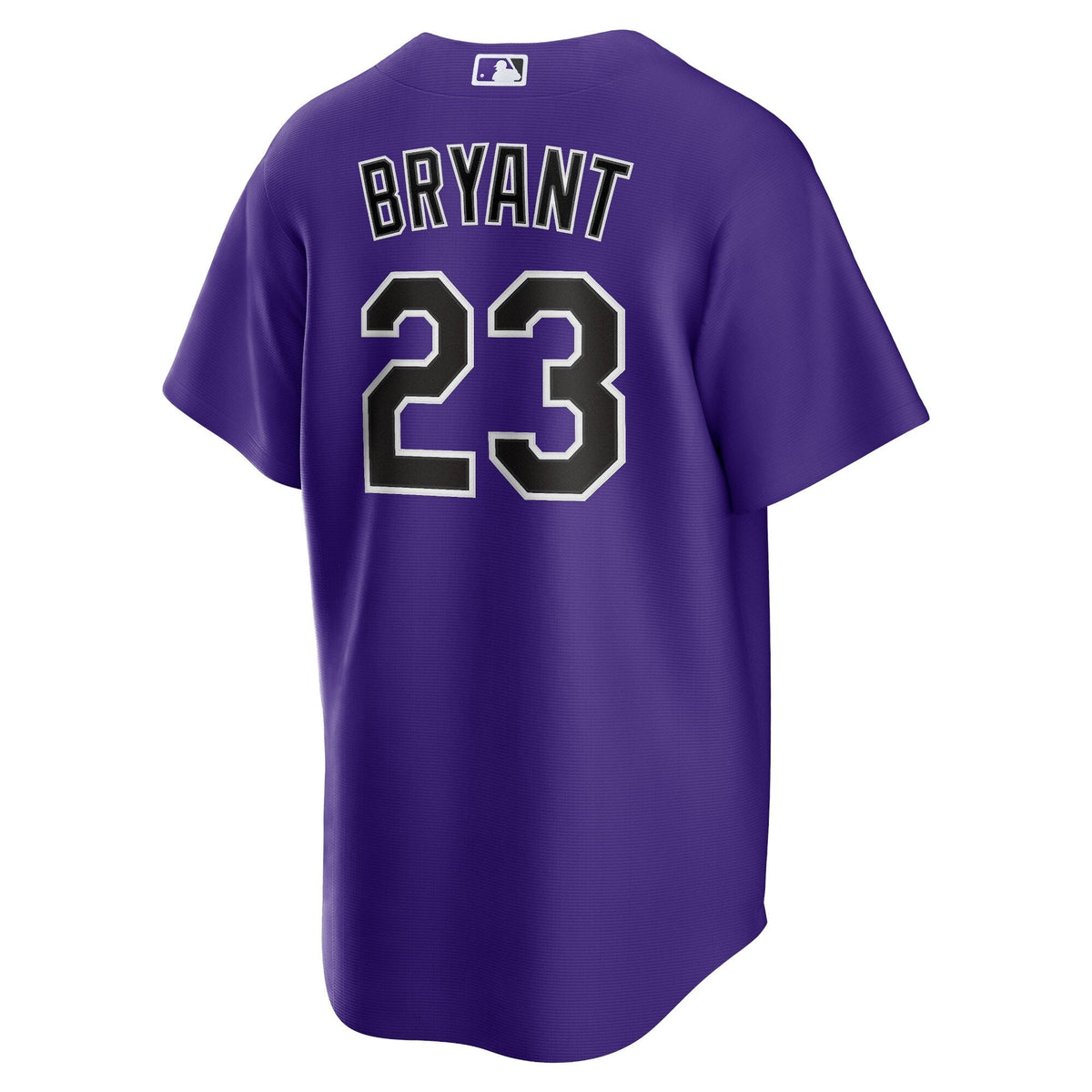 Colorado Rockies Kris Bryant Purple Alternate Replica Player Jersey product image 4, provided for visual reference and
