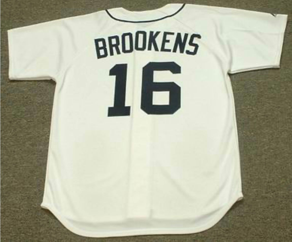 Tom Brookens Detroit Tigers Official MLB Majestic Jersey product image 1
