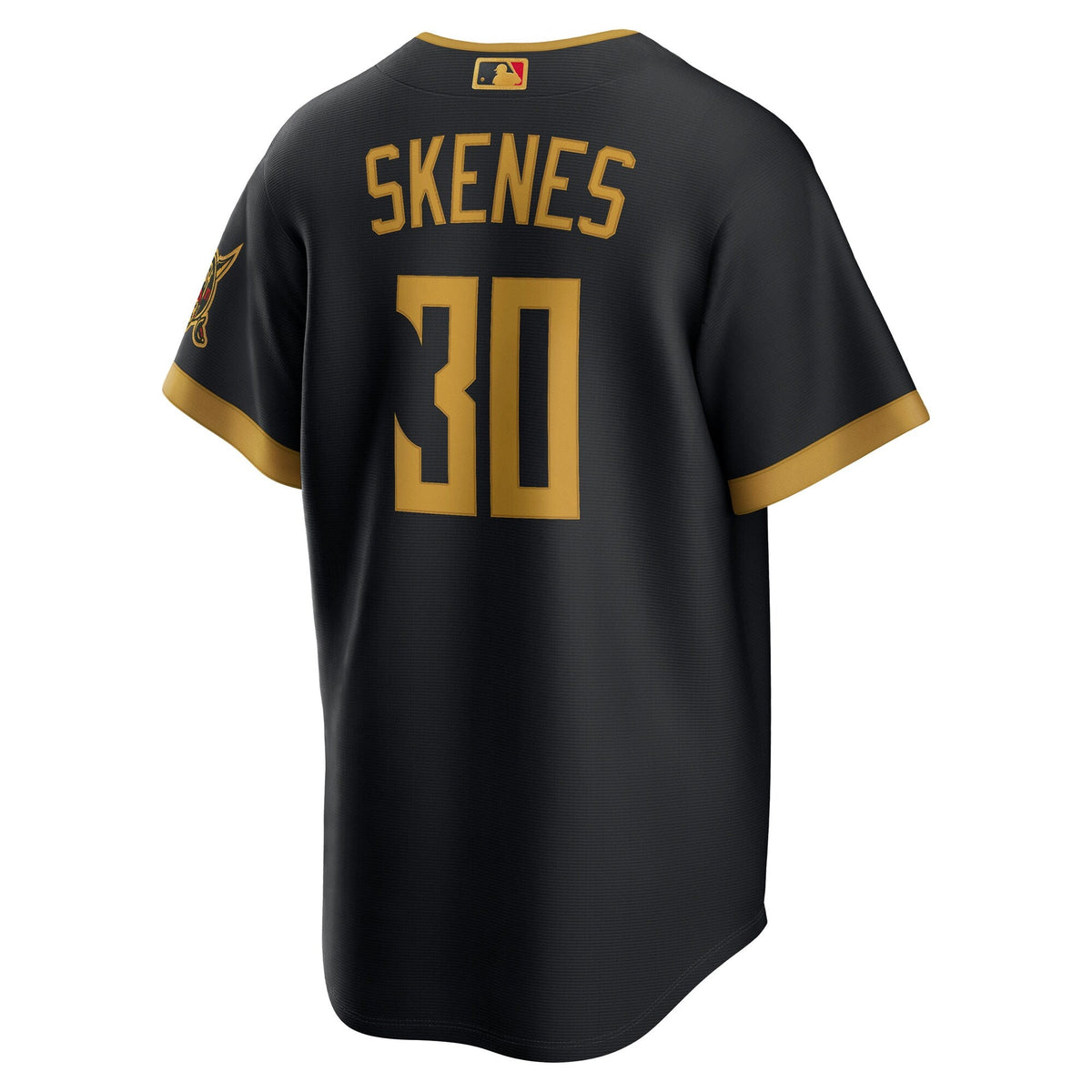 Pittsburgh Pirates Paul Skenes Black 2026 City Connect Stadium Jersey product image 4, provided for visual reference and