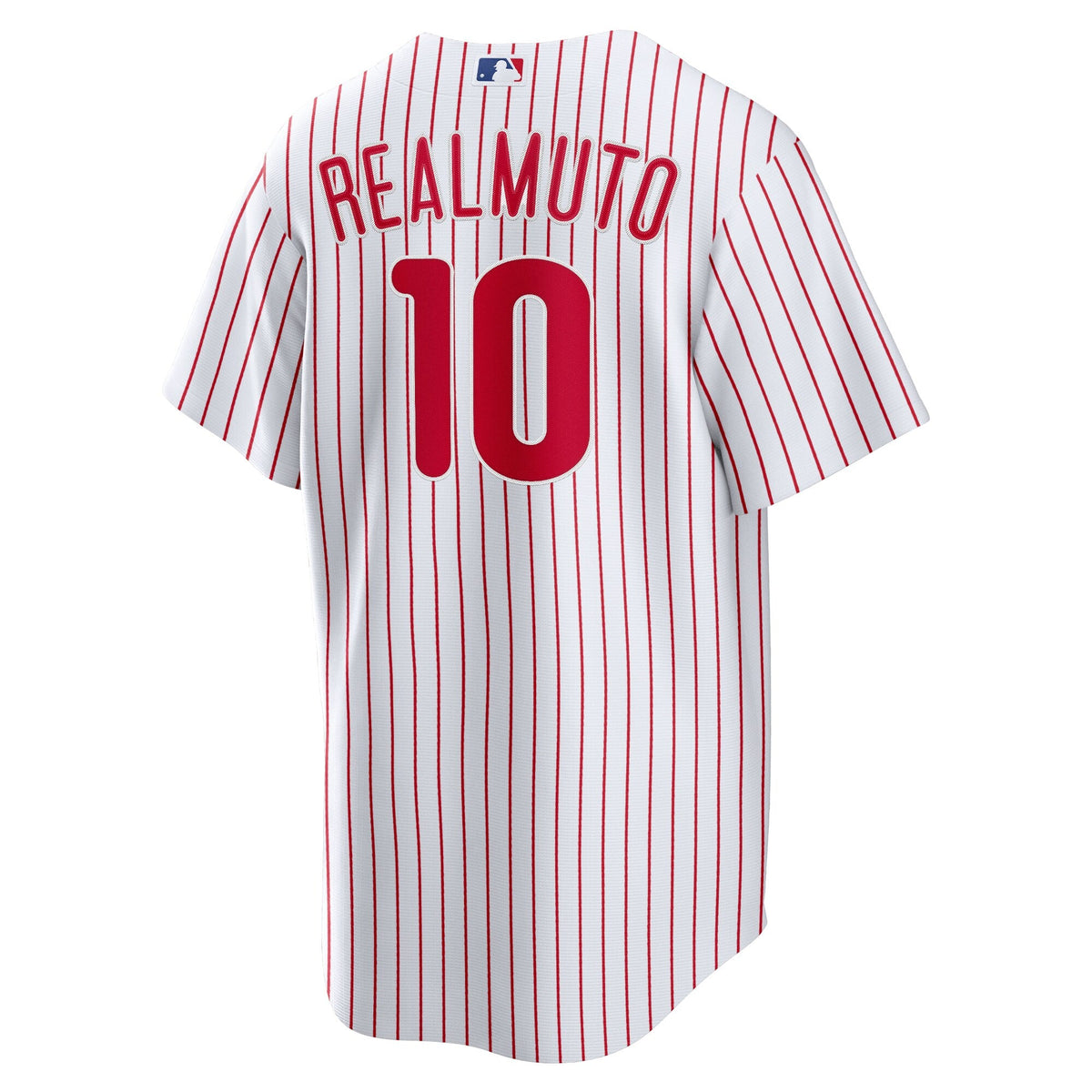 Philadelphia Phillies JT Realmuto White Home Replica Player Name Jersey product image 4, provided for visual reference and