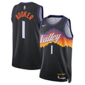 Phoenix Suns 2025/26 City Edition Swingman Jersey - Black - Devin Booker product image 1, provided for visual reference and