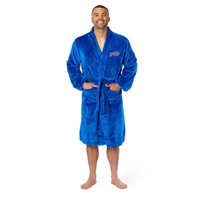Buffalo Bills Men’s/Woman Official NFL bath robe 26x47 one product image 1