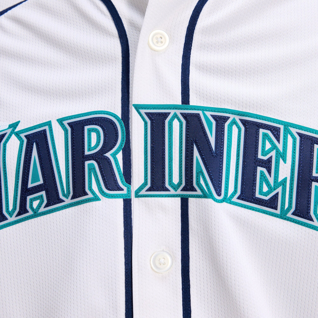 Seattle Mariners Cal Raleigh White Home Limited Player Jersey product image 12, provided for visual reference and product